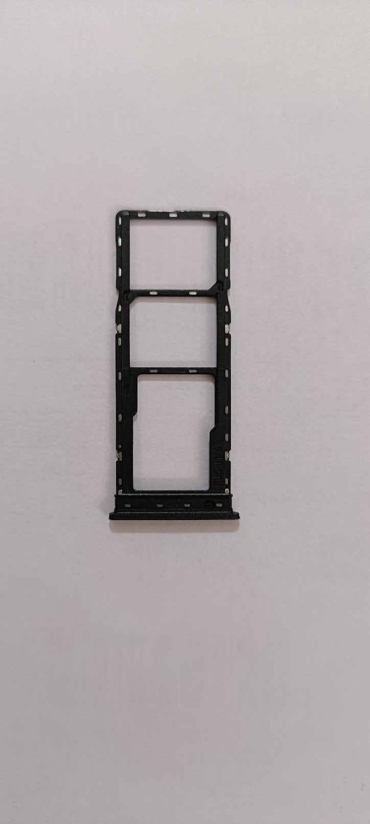 Sim Tray Slot Holder for ITEL P55 Plus Black Zeespares Sim Tray Slot Holder for ITEL P55 Plus Black Zeespares
